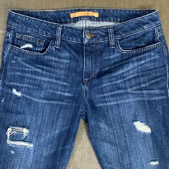 Joe’s Women’s “The Skinny” Denim Jeans Size 28 Distressed - Picture 4 of 11